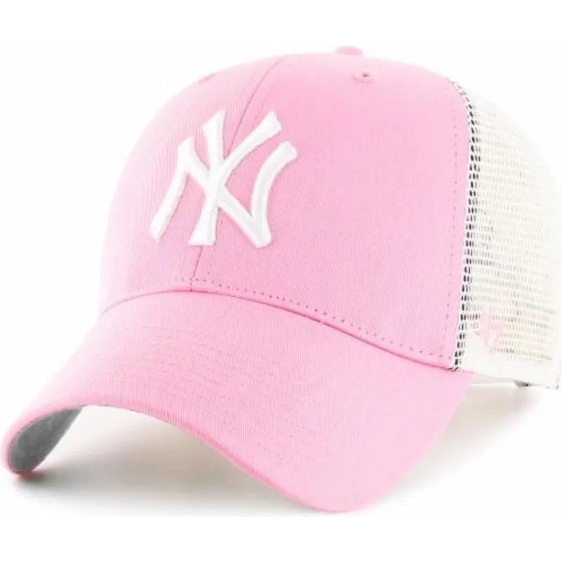 cap-zaoblena-pink-snapback-new-york-yankees-mlb-47-brand