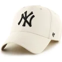 cap-zaoblena-cream-adjustable-strap-new-york-yankees-mlb-47-brand