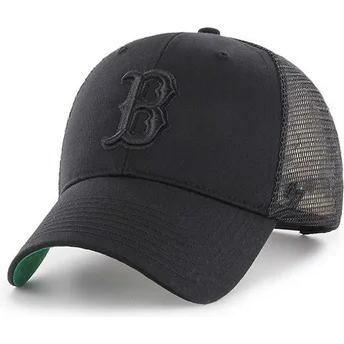 siltovka-zaoblena-cierna-snapback-boston-red-sox-mlb-47-brand