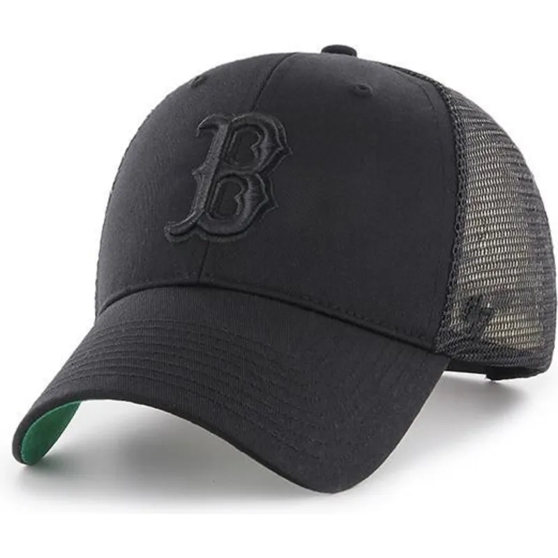 siltovka-zaoblena-cierna-snapback-boston-red-sox-mlb-47-brand