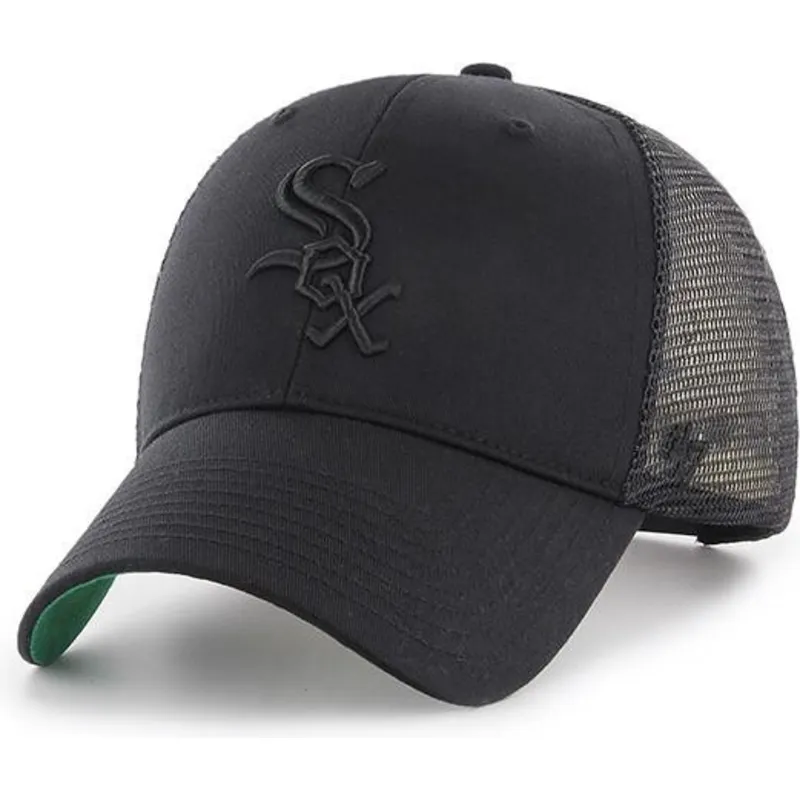 siltovka-zaoblena-cierna-snapback-chicago-white-sox-mlb-47-brand
