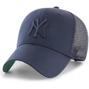 siltovka-zaoblena-tmavomodra-snapback-new-york-yankees-mlb-47-brand