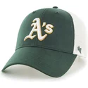 siltovka-zaoblena-zelena-snapback-oakland-athletics-mlb-47-brand