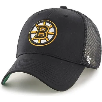 siltovka-zaoblena-cierna-snapback-boston-bruins-nhl-47-brand