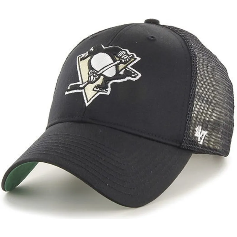 siltovka-zaoblena-cierna-snapback-pittsburgh-penguins-nhl-47-brand