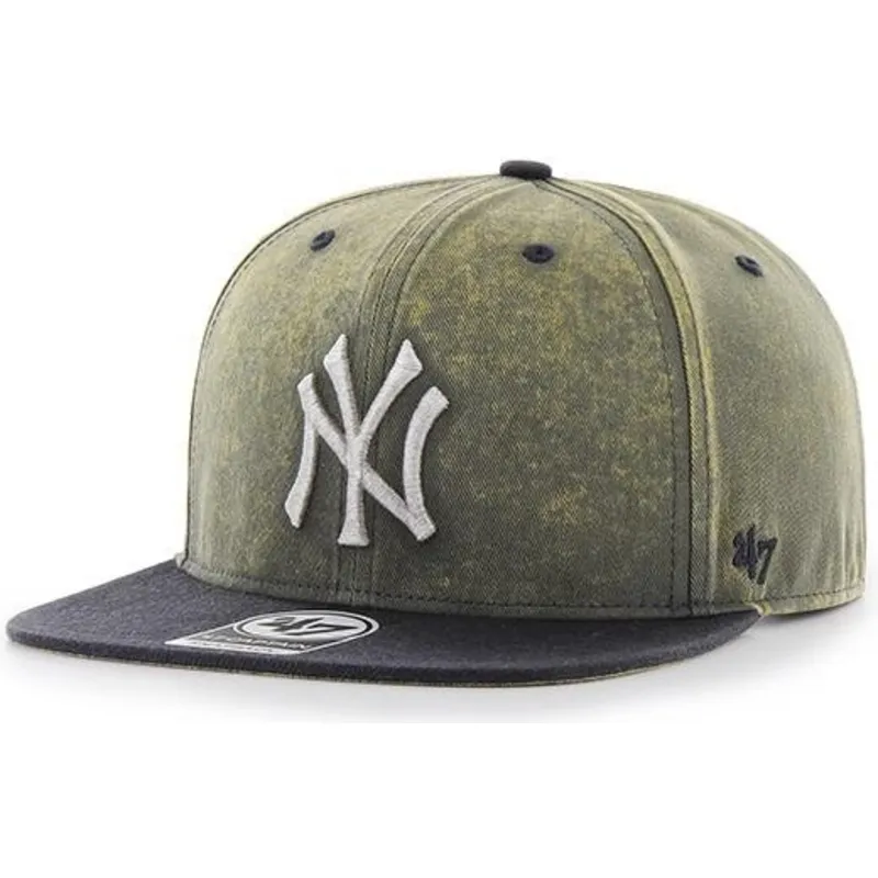 siltovka-rovna-tmavomodra-snapback-new-york-yankees-mlb-47-brand