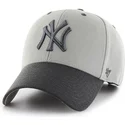 siltovka-zaoblena-siva-nastavitelny-new-york-yankees-mlb-47-brand