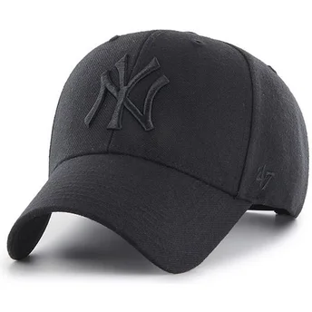 Šiltovky zaoblená čierna snapback New York Yankees MLB 47 Brand