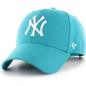 blaues-neptun-snapback-cap-mit-gebogenem-schirm-von-new-york-yankees-mlb-mvp-von-47-brand