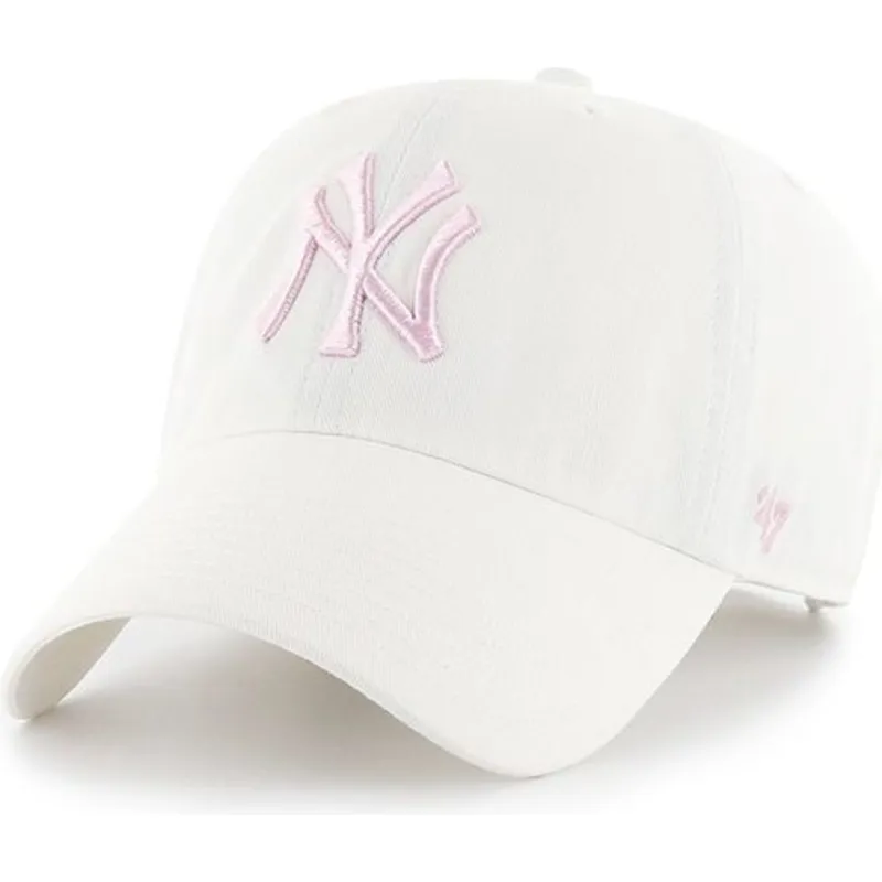 siltovka-zaoblena-biely-nastavitelny-rosa-new-york-yankees-mlb-47-brand