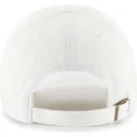 weisse-gebogene-kappe-mit-rosa-new-york-yankees-logo-mlb-clean-up-von-47-brand