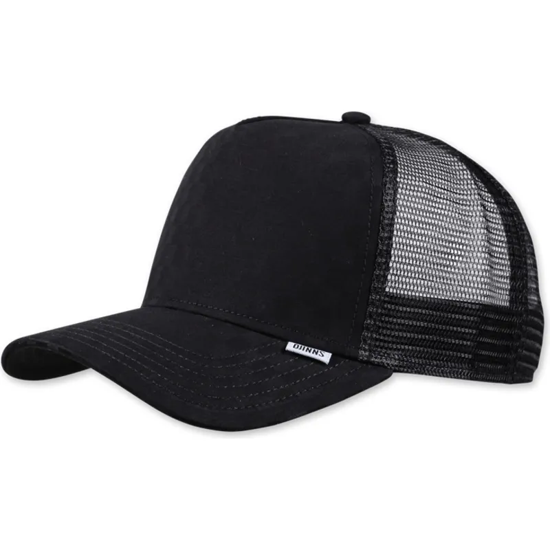 siltovka-zaoblena-cierna-snapback-a-cuadros-tie-check-djinns
