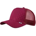siltovka-zaoblena-cervena-snapback-a-cuadros-tie-check-djinns