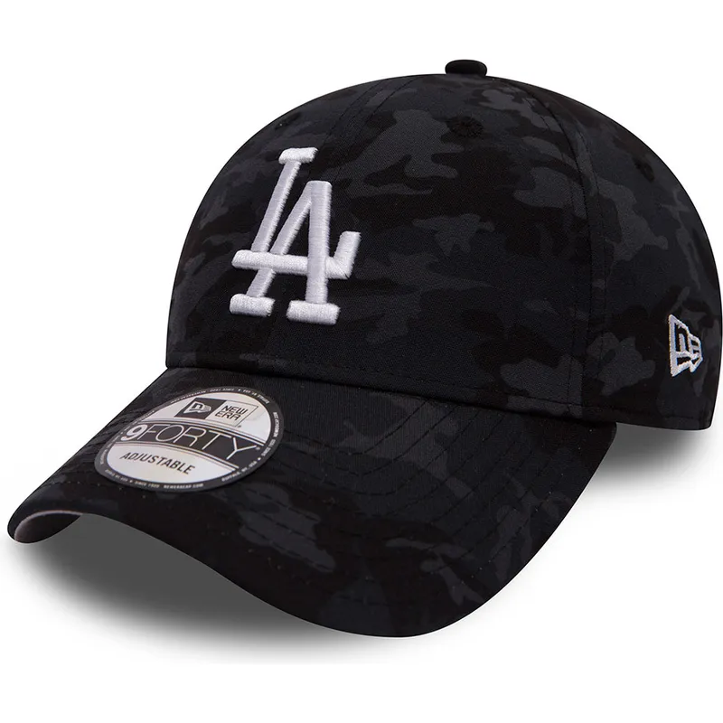 cap-zaoblena-camouflage-adjustable-strap-negro-team-9forty-los-angeles-dodgers-mlb-new-era cap-zaoblena-camouflage-adjustable-strap-negro-team-9forty-los-angeles-dodgers-mlb-new-era