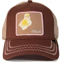 siltovka-zaoblena-hneda-snapback-chicky-boom-the-farm-goorin-bros