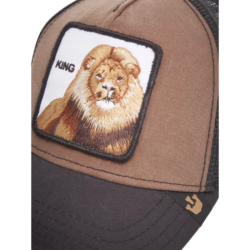 siltovka-zaoblena-hneda-snapback-king-the-farm-goorin-bros