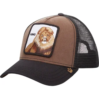 siltovka-zaoblena-hneda-snapback-king-the-farm-goorin-bros