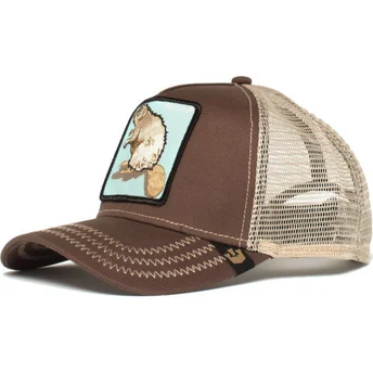 siltovka-zaoblena-hneda-snapback-beaver-the-farm-goorin-bros