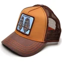 siltovka-zaoblena-hneda-snapback-lechuzas-hooters-the-farm-goorin-bros