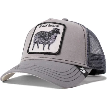siltovka-zaoblena-siva-snapback-shades-of-black-the-farm-goorin-bros