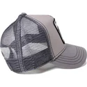 siltovka-zaoblena-siva-snapback-shades-of-black-the-farm-goorin-bros