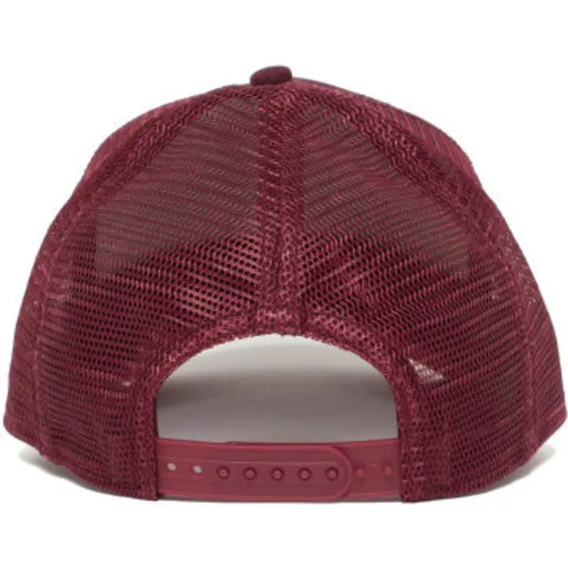 siltovka-zaoblena-cervena-snapback-foxy-mama-the-farm-goorin-bros