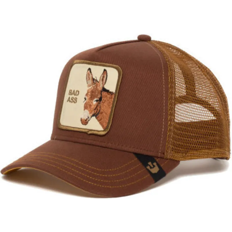 siltovka-zaoblena-hneda-snapback-bad-bad-ass-the-farm-goorin-bros