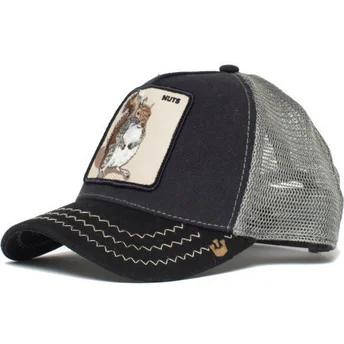 siltovka-zaoblena-tmavomodra-snapback-squirrel-master-the-farm-goorin-bros