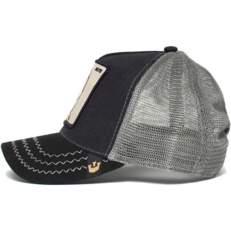 siltovka-zaoblena-tmavomodra-snapback-squirrel-master-the-farm-goorin-bros