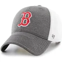 siltovka-zaoblena-siva-nastavitelny-boston-red-sox-mlb-47-brand
