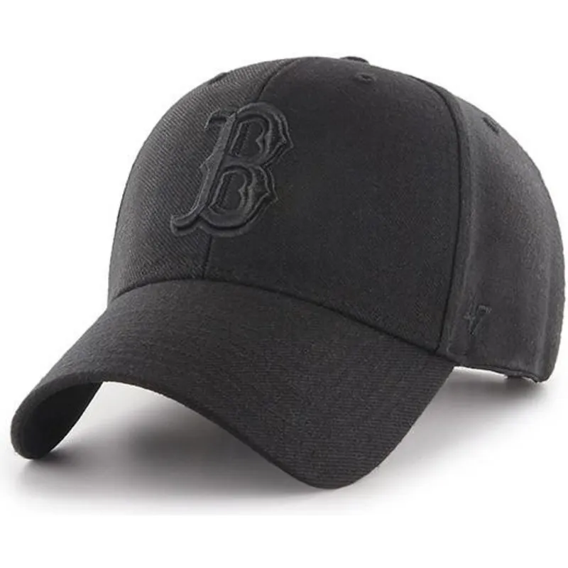 siltovka-zaoblena-cierna-snapback-boston-red-sox-mlb-47-brand