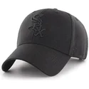 siltovka-zaoblena-cierna-snapback-chicago-white-sox-mlb-47-brand