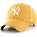 siltovka-zaoblena-zlta-snapback-new-york-yankees-mlb-47-brand