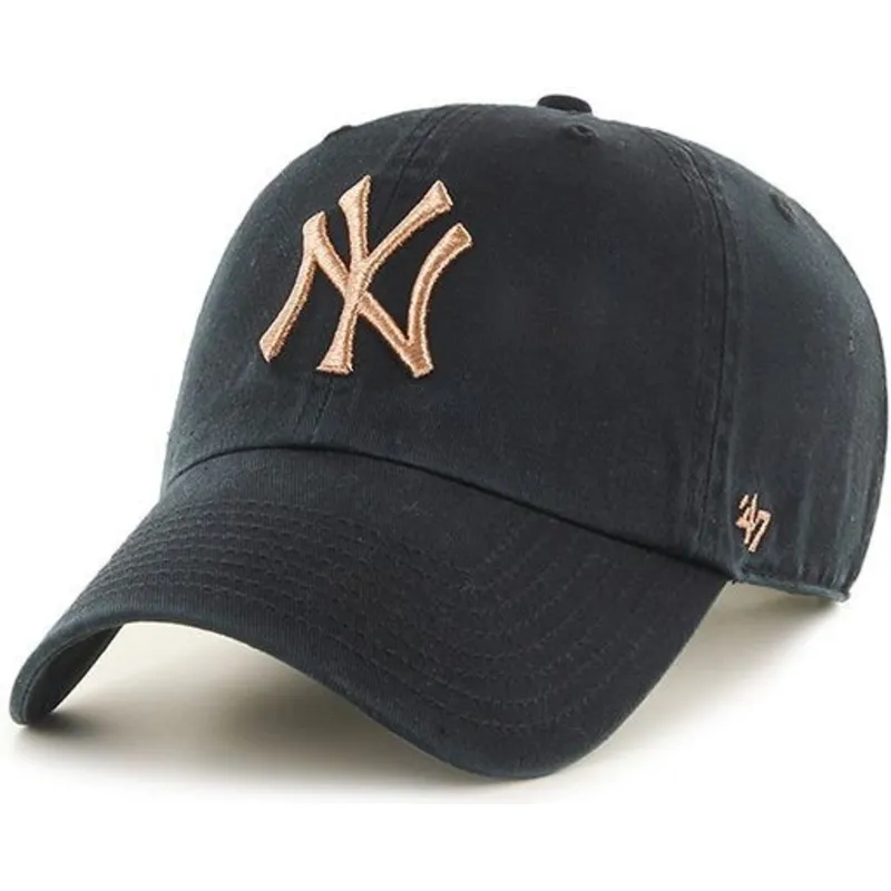 siltovka-zaoblena-cierna-nastavitelny-bronce-new-york-yankees-mlb-47-brand