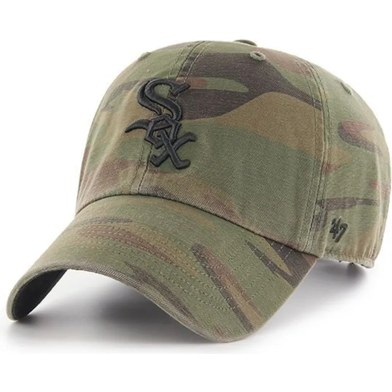siltovka-zaoblena-kamuflaz-nastavitelny-chicago-white-sox-mlb-47-brand