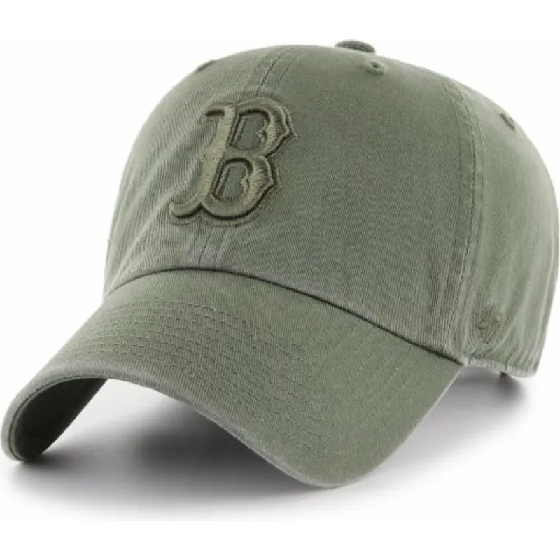 siltovka-zaoblena-zelena-nastavitelny-boston-red-sox-mlb-47-brand
