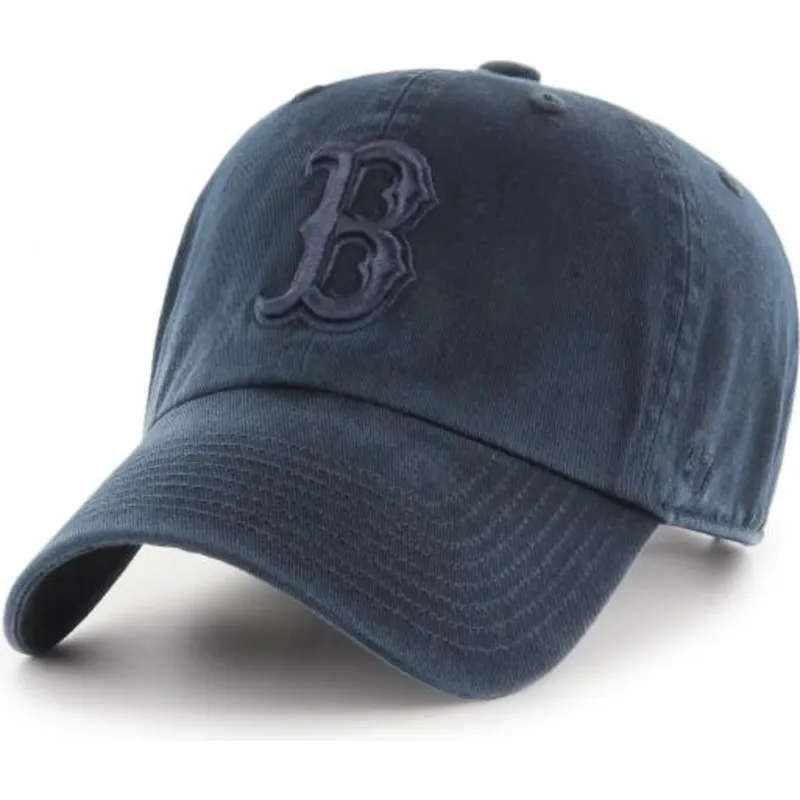 siltovka-zaoblena-tmavomodra-nastavitelny-boston-red-sox-mlb-47-brand
