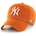 cap-zaoblena-orange-adjustable-strap-new-york-yankees-mlb-47-brand
