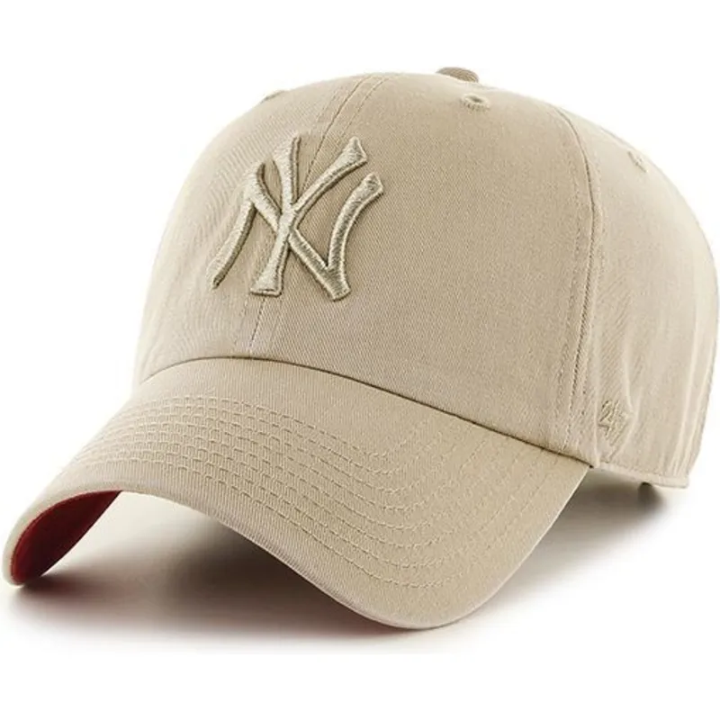 siltovka-zaoblena-bezova-nastavitelny-new-york-yankees-mlb-47-brand