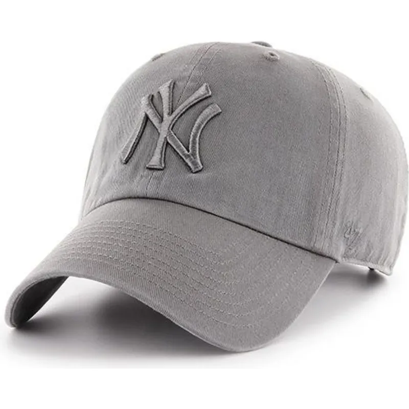 cap-zaoblena-gray-adjustable-strap-new-york-yankees-mlb-47-brand