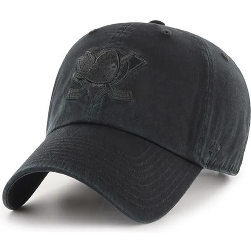 cap-zaoblena-black-adjustable-strap-anaheim-ducks-nhl-47-brand
