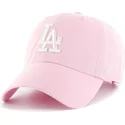 cap-zaoblena-pink-adjustable-strap-los-angeles-dodgers-mlb-47-brand