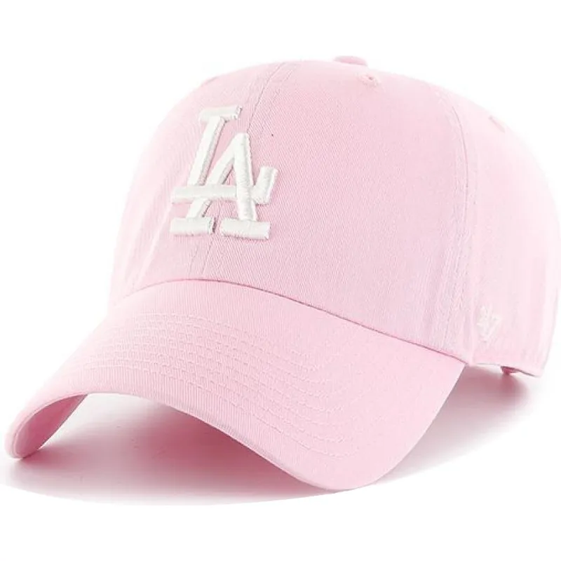 cap-zaoblena-pink-adjustable-strap-los-angeles-dodgers-mlb-47-brand cap-zaoblena-pink-adjustable-strap-los-angeles-dodgers-mlb-47-brand