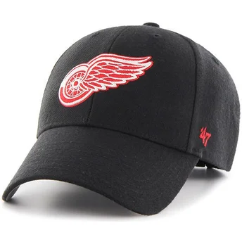 siltovka-zaoblena-cierna-nastavitelny-detroit-red-wings-nhl-47-brand