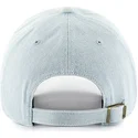 atlanta-braves-mlb-clean-up-meadowood-kappe-mit-gebogenem-schirm-in-hellblau-von-47-brand