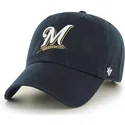 siltovka-zaoblena-tmavomodra-nastavitelny-milwaukee-brewers-mlb-47-brand