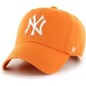 siltovka-zaoblena-oranzova-nastavitelny-vibrante-new-york-yankees-mlb-47-brand