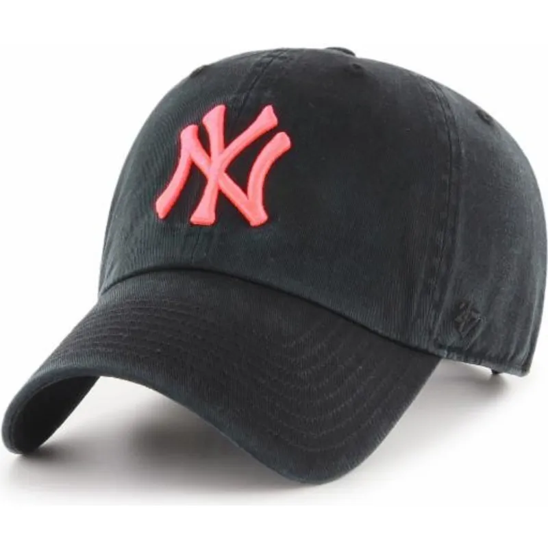 siltovka-zaoblena-cierna-nastavitelny-rosa-new-york-yankees-mlb-47-brand