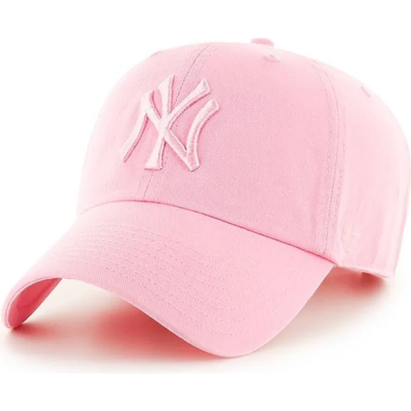 siltovka-zaoblena-ruzova-nastavitelny-new-york-yankees-mlb-47-brand