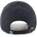 schwarze-san-jose-sharks-nhl-clean-up-curve-cap-von-47-brand